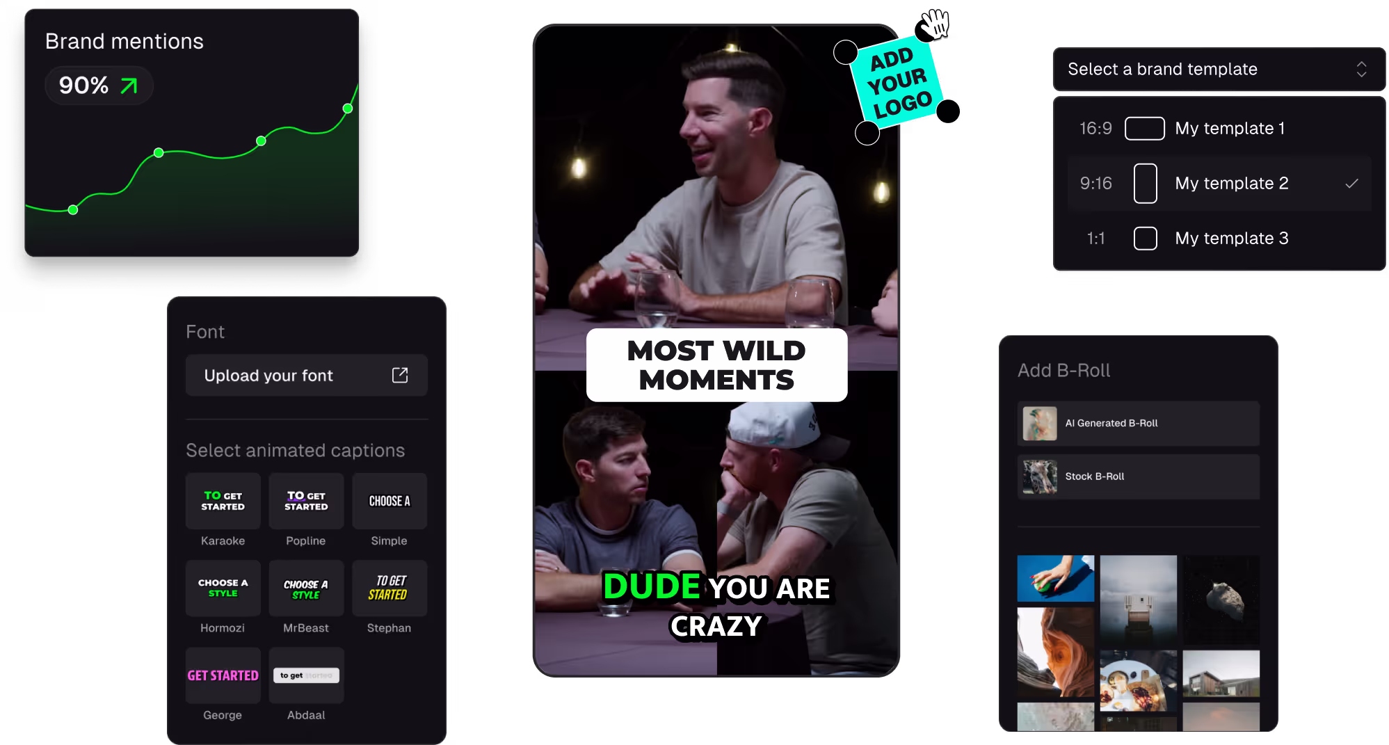 Powerful customization to
build your podcast brand